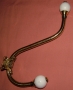 LARGE BRASS AND POT HOOK